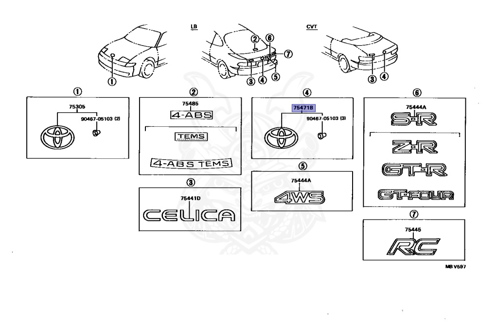 Toyota - Celica - ST182 - 1993 - GT-R TYPE - LIFTBACK - Manual - 3SGE