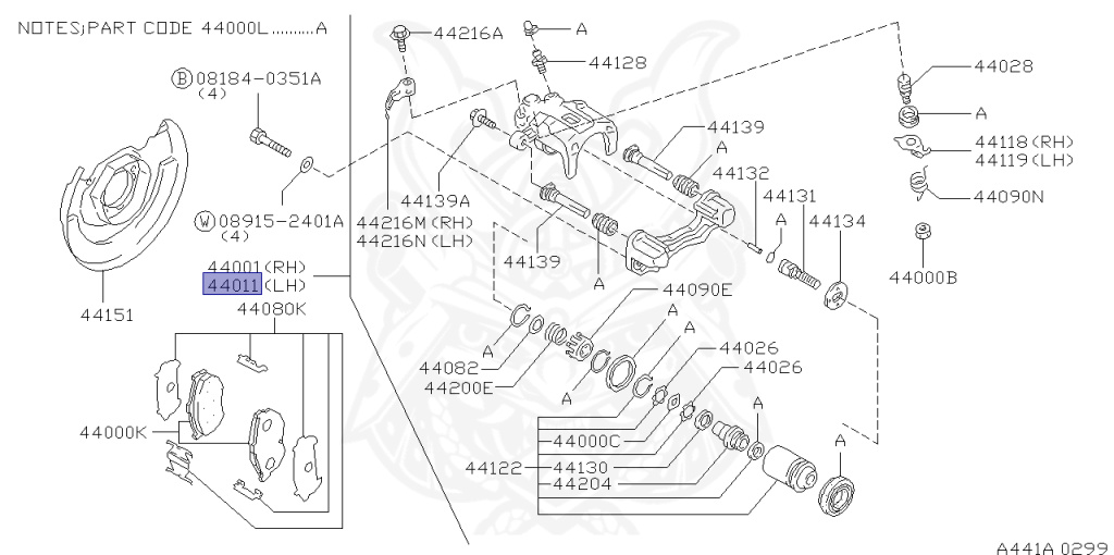 Nissan - Silvia - S15 - 1999 - SPEC R - HARDTOP(K) - MANUAL MISSION 6-SPEED(MT.F6) - TWO WHEELS STEERING(2WS) - SR20DET