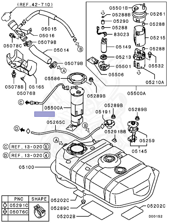 Mitsubishi - Minicab Truck - U62T - 2000 - HKDA9 - 3G83