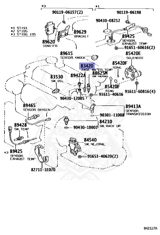 Toyota - Corona - ST190 - 1996 - EX-G TYPE - 4 DOOR SEDAN - Manual - 4SFE