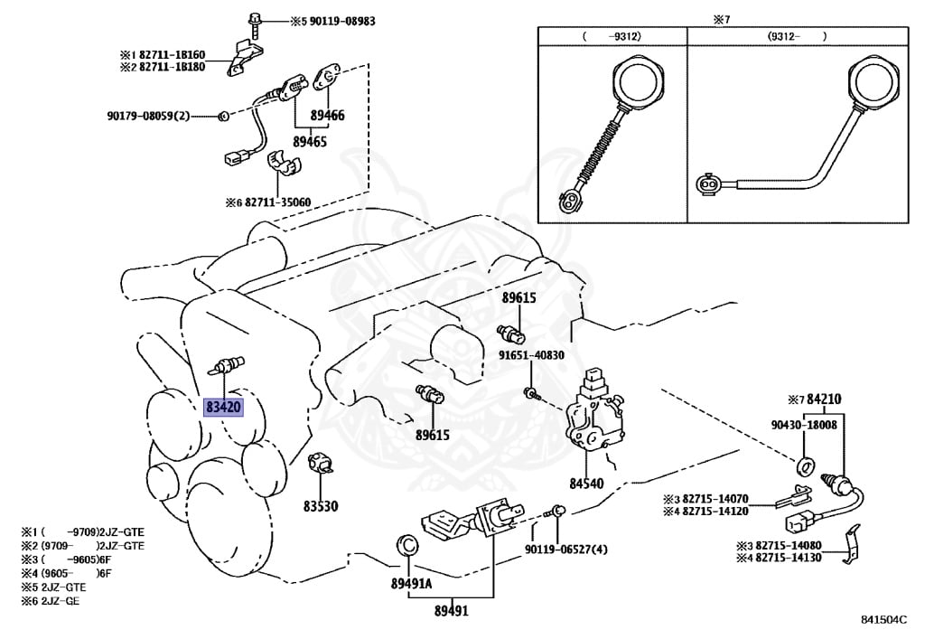 Toyota - Supra A80 MKIV - JZA80 - 1993 - SZ TYPE - LIFTBACK (AERO TOP) - Automatic - 2JZGE