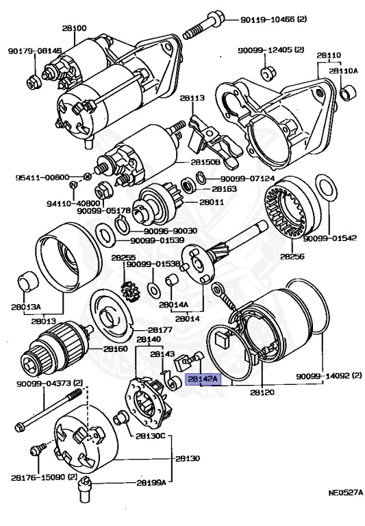 Toyota - Corolla - AE91 - 1989 - FX-ZS TYPE - 5-DOOR - Automatic - 5AFHE