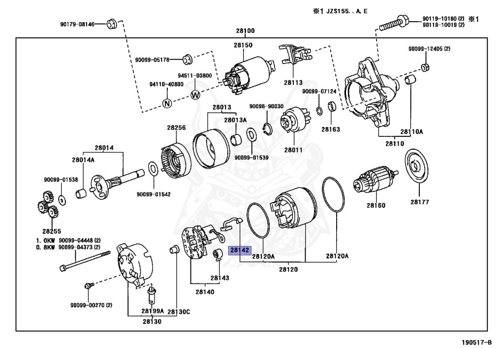 Toyota - Majesta - JZS153 - 1996 - ROYAL SALOON TYPE - HARDTOP - Automatic - 1JZGE