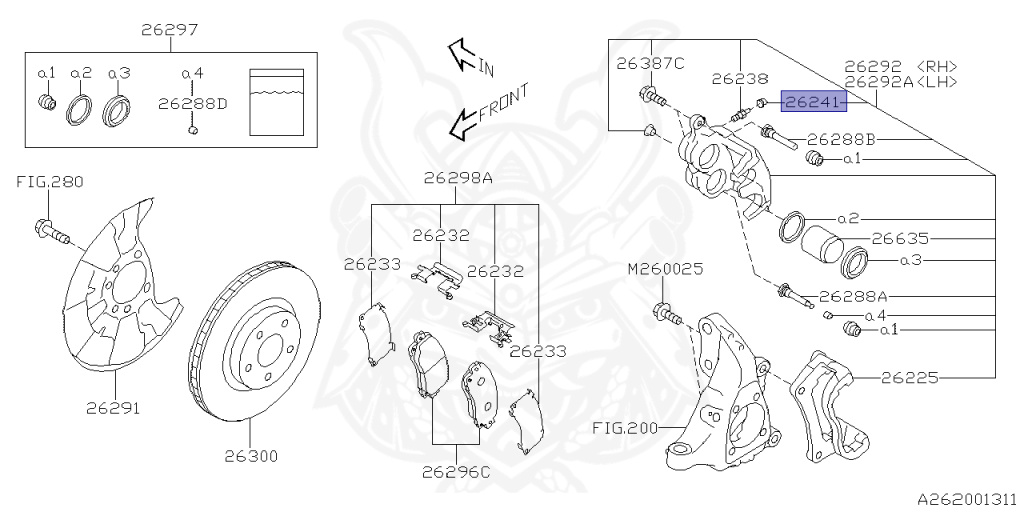 Subaru - Impreza G4 - GK6 - Jan-2016 - 20ILEYE - Sedan - 2W - Torque converter type double-header transmission - Right hand - FB20D