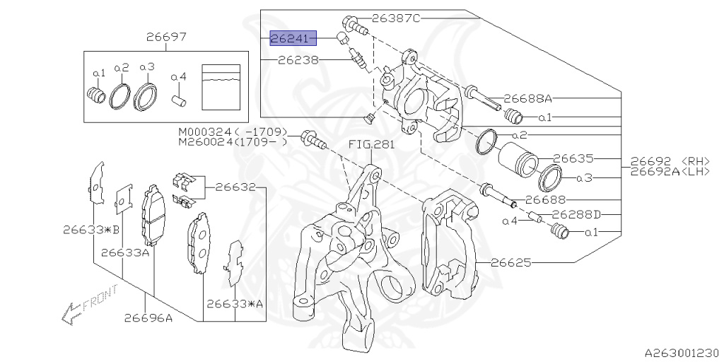 Subaru - Exiga - YA5 - Jan-2008 - Dec-2010 - GT - Wagon - 4W - 5-speed automatic transmission - Right hand - EJ205