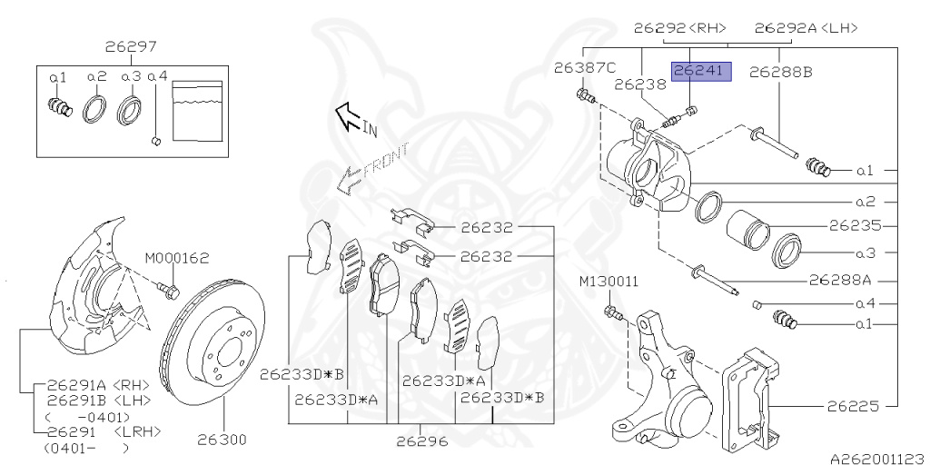 Subaru - Impreza WRX - GDA - Jan-2003 - Dec-2004 - WRXVLTD - Sedan - 4W - 5-speed manual transmission - Right hand - EJ205