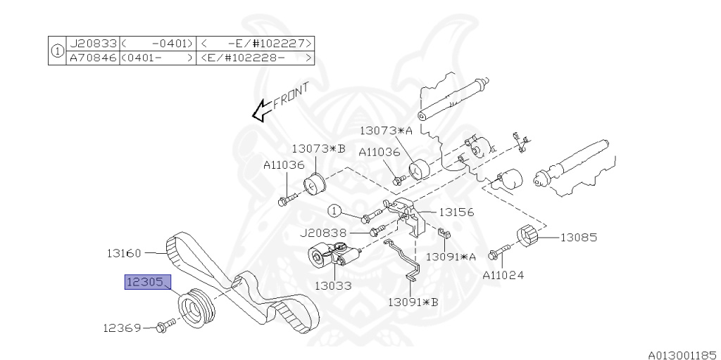 Subaru - Legacy B4 - BL9 - Jan-2008 - 25ISI - Sedan - 4W - 4-speed automatic transmission - Right hand - EJ25T