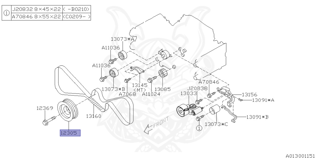 Subaru - Impreza WRX STI - GDB - Jan-2005 - Dec-2006 - S204 - Sedan - 4W - 6-speed manual transmission - Right hand - EJ207