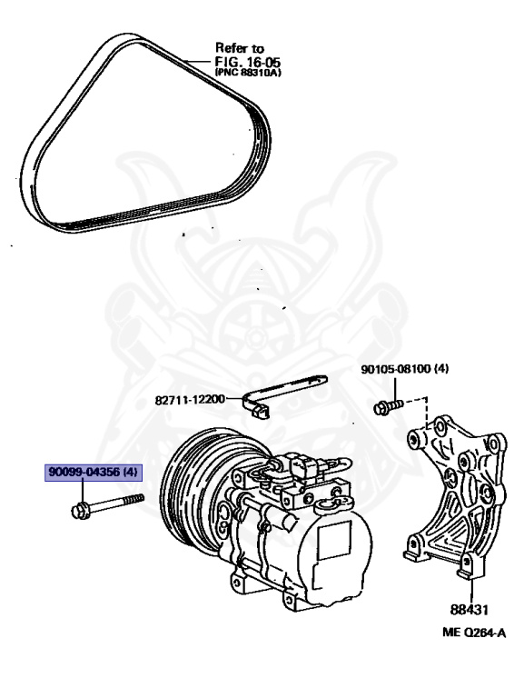 90099-04356 - Toyota - BOLT - Nengun Performance