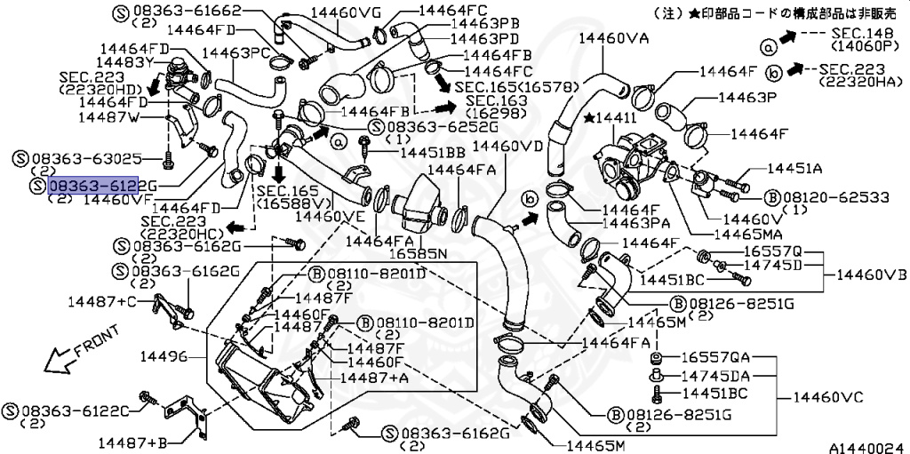 Nissan - Silvia - S14 - 1998 - KS - HARDTOP(K) - MANUAL TRANSMISSION(MT) - FOUR WHEELS STEERING(4WS) - SR20DET