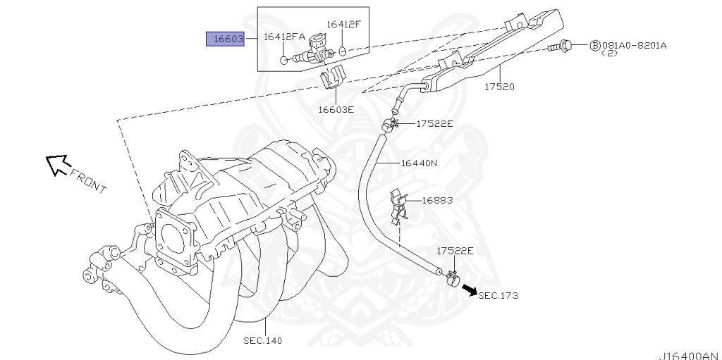 Nissan - Primera - P12 - 2003 - 18G - SEDAN(S) - 2 WHEEL DRIVE(2WD) - AUTOMATIC TRANSMISSION(AT) - QG18DE