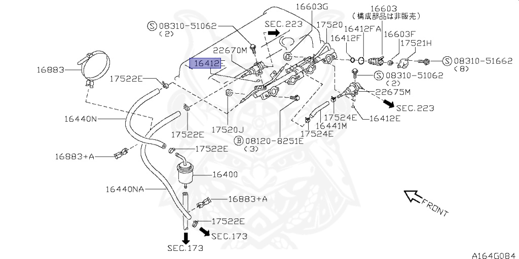 Nissan - Pulsar - N15 - 1997 - VZ/R - 3 DOOR HATCHBACK(3HB) - 2-Link Lucino (2WD.LUC) - MANUAL TRANSMISSION(MT) - SR16VE