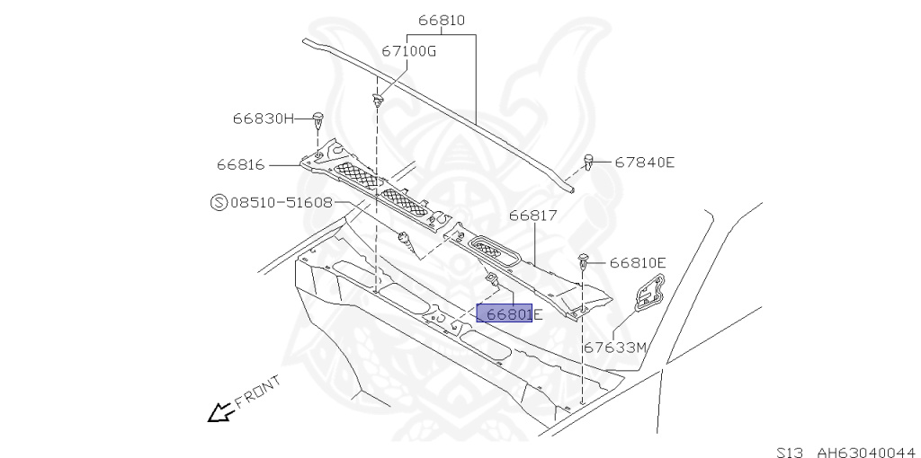 Nissan - Silvia - S13 - 1991 - Q'S - HARDTOP(K) - MANUAL TRANSMISSION(MT) - TWO WHEELS STEERING(2WS) - SR20D