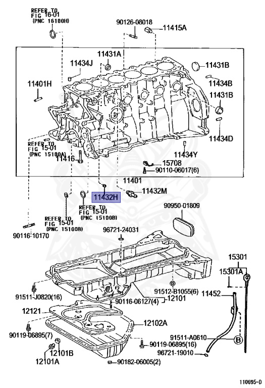 リバース 90344-51005 - Toyota - PLUG - Nengun Performance