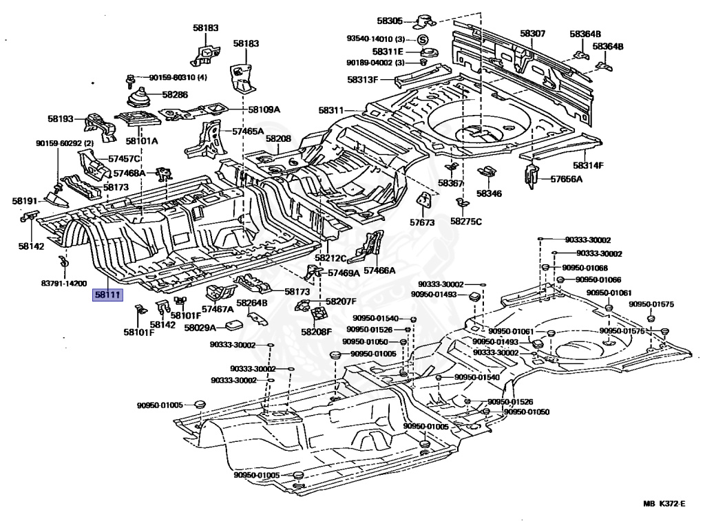 Toyota - Supra A70 MKIII - MA70 - 1986 - GT TURBO TYPE - LIFTBACK (AERO TOP) - Automatic - 7MGTEU