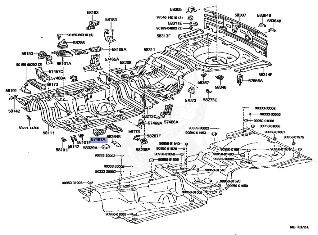 Toyota - Supra A70 MKIII - MA70 - 1986 - GT TURBO TYPE - LIFTBACK (AERO TOP) - Automatic - 7MGTEU