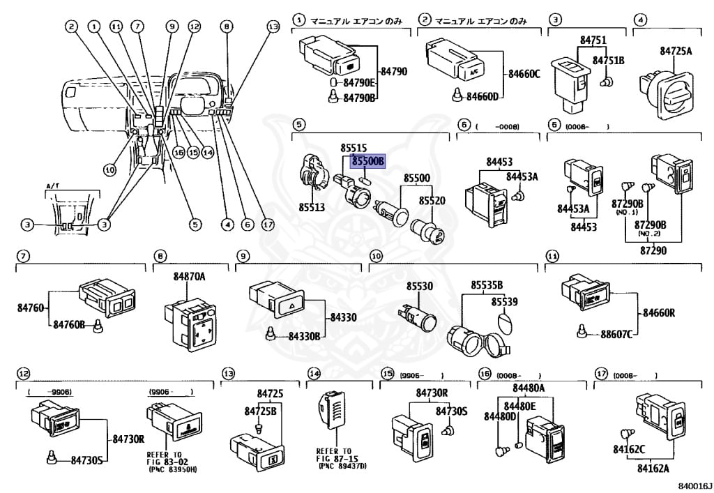 Toyota - Land Cruiser Prado - KZJ95W - 1997 - TX TYPE - 5-DOOR - Manual - 1KZTE