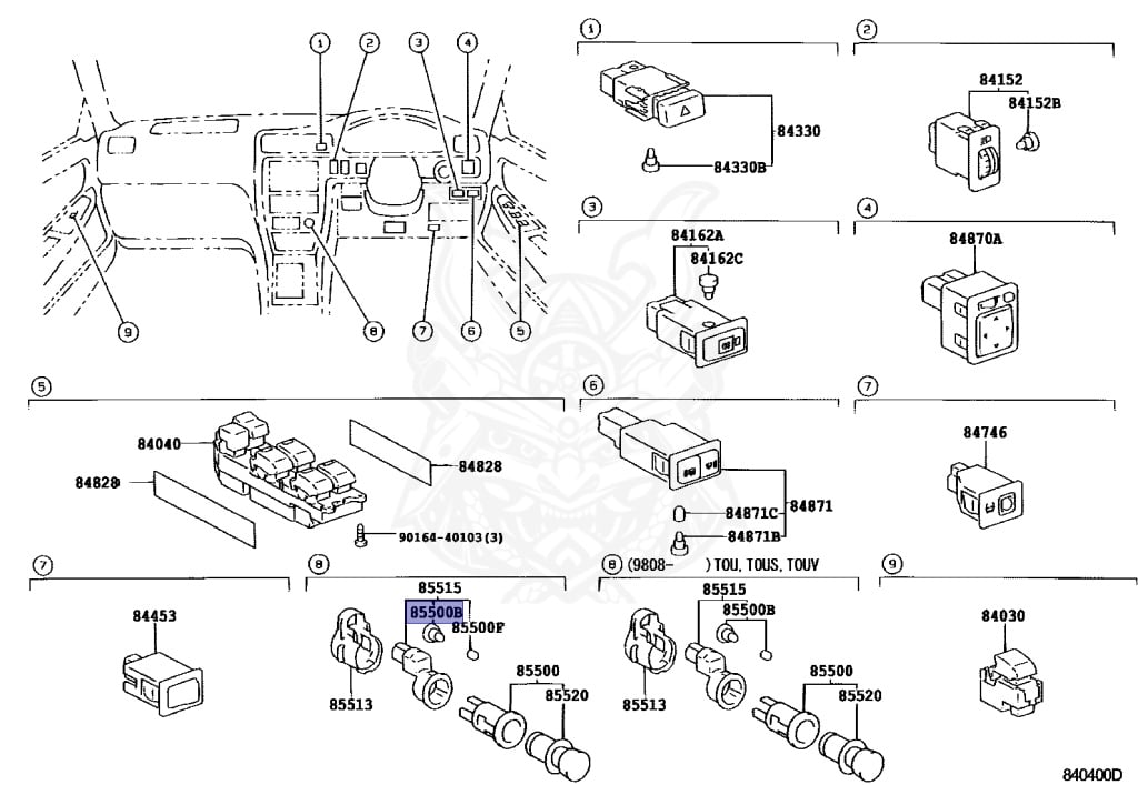 Toyota - Chaser - JZX100 - 1998 - TOURER V TYPE - Manual - 1JZGTE