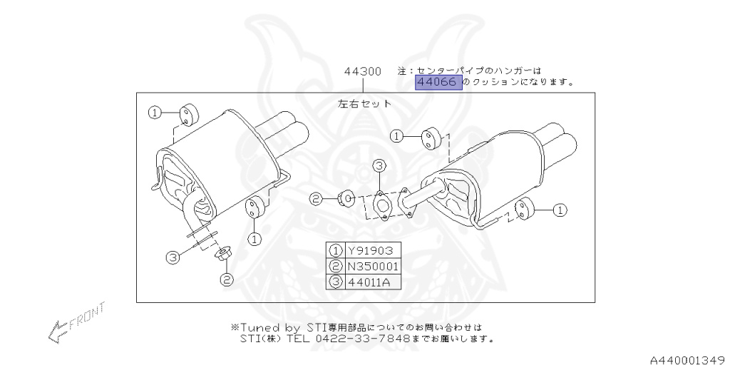 Subaru - Legacy Touring Wagon - BP5 - Jan-2005 - Dec-2006 - 20IB - Wagon - 4W - 4-speed automatic transmission - Right hand - EJ20