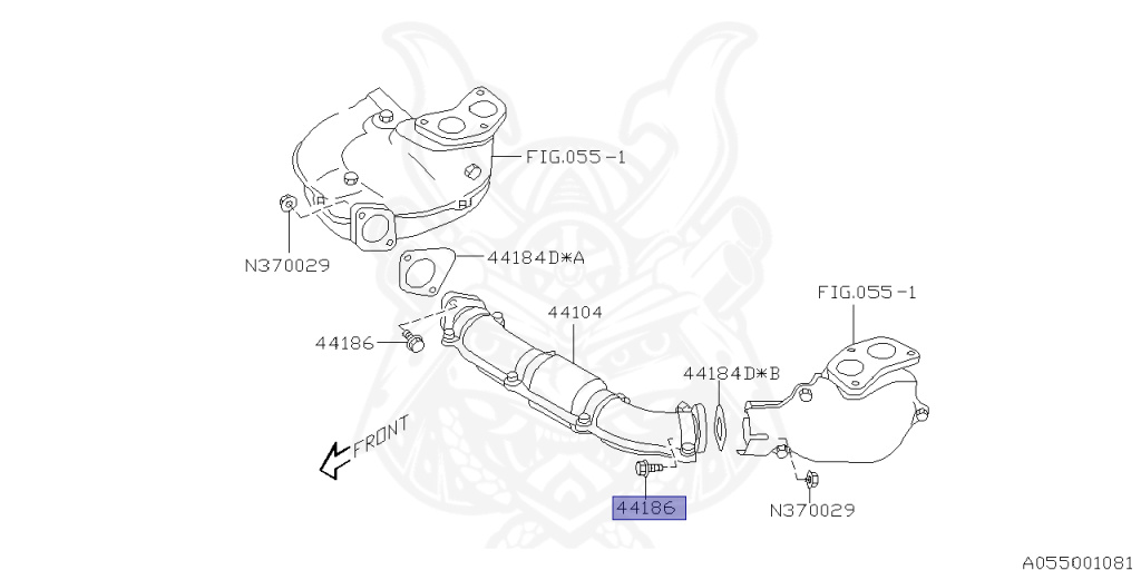 Subaru - Legacy Touring Wagon - BP5 - Jan-2007 - Dec-2008 - 20GTS - Wagon - 4W - 5-speed automatic transmission - Right hand - EJ20