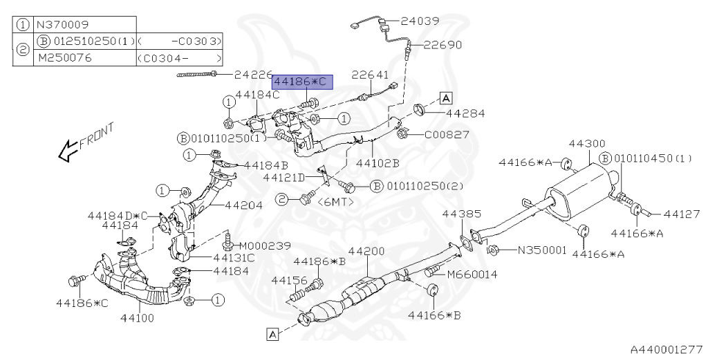 Subaru - Impreza WRX - GDA - Jan-2000 - Dec-2002 - NB - Sedan - 4W - 5-speed manual transmission - Right hand - EJ205