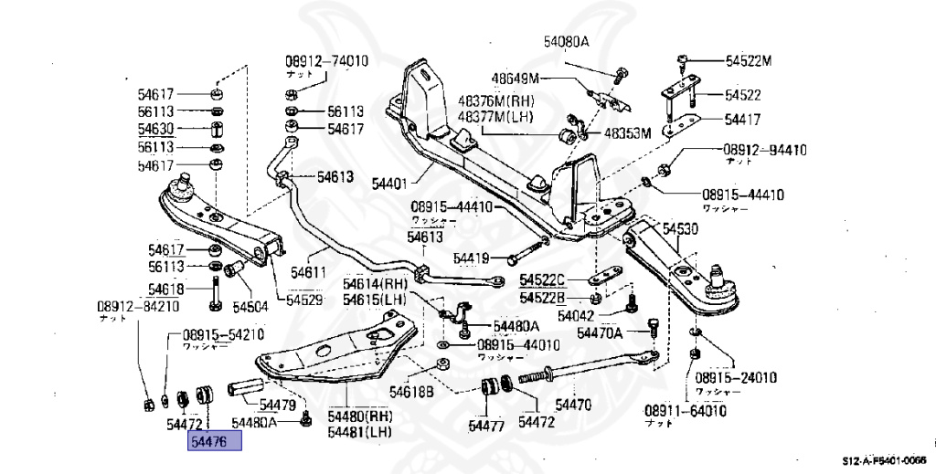 Nissan - Silvia - S12 - 1988 - RS - HATCH BACK(HB) - 5 SPEED MANUAL TRANS(F5) - CA18DT