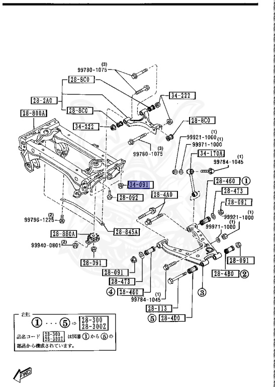 Mazda - Eunos Roadster - NA6CE - Aug-1992 - Right hand - B6ZE