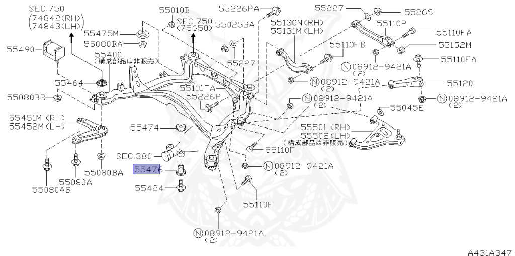 Nissan - Stagea - WC34 - 1997 - 25X - WAGON(W) - 2 WHEEL DRIVE(2WD) - AUTOMATIC TRANSMISSION(AT) - RB25DE