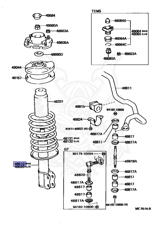 Toyota - Starlet - EP82 - 1995 - GT TYPE - 3-DOOR - Manual - 4EFTE