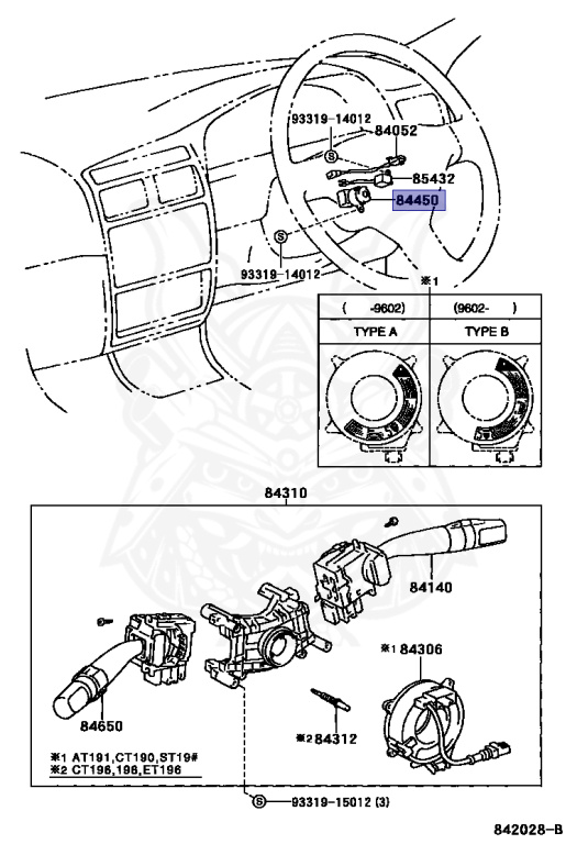 Toyota - Caldina - ET196V - 2000 - UX TYPE - VAN - Automatic - 5EFE