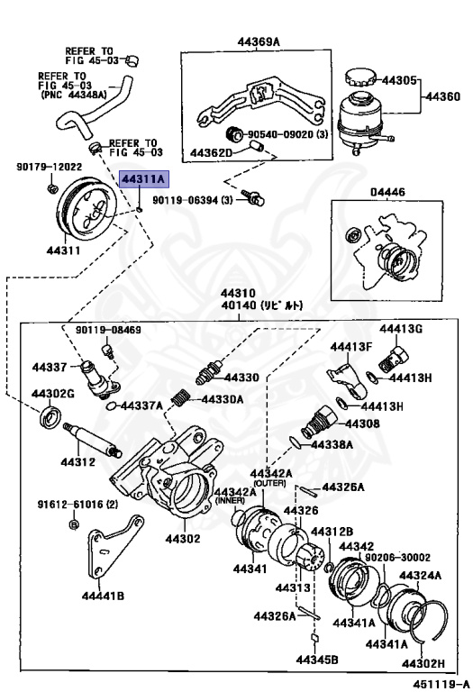 Toyota - Starlet - EP91 - 1996 - GLANZA V TYPE - 3-DOOR - Manual - 4EFTE