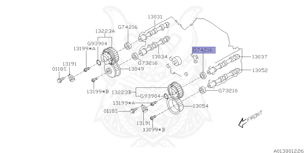 Subaru - Impreza WRX STI - GVF - Jan-2010 - STIAﾗｲﾝ - Sedan - 4W - Automatic Transmission - Right hand - EJ257