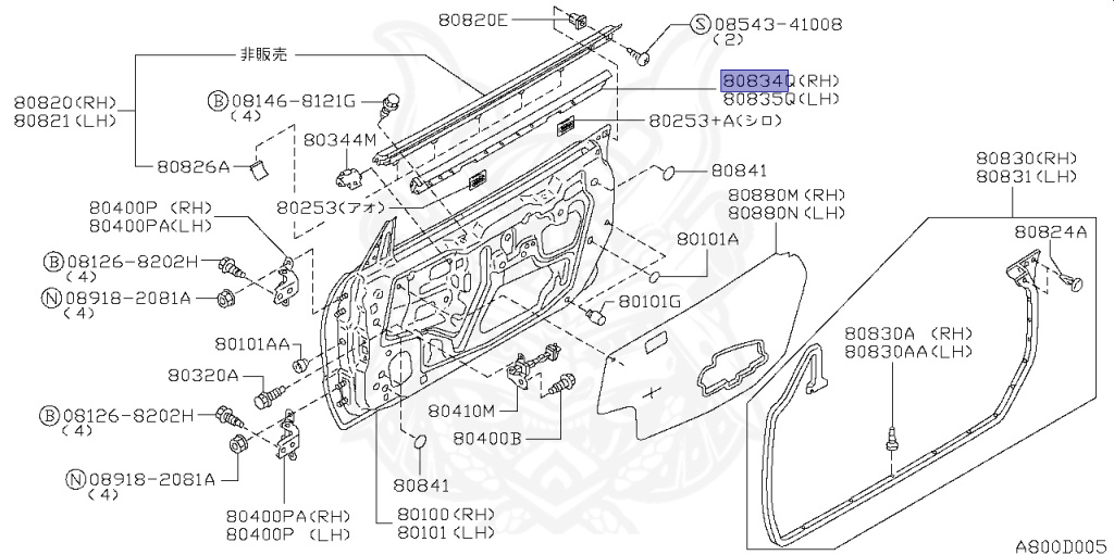 Nissan - Skyline GT-R - BNR34 - 2000 - GT-R V-Spec - 2-door hardtop (2K) - MANUAL MISSION 6-SPEED(MT.F6) - HI-4WD (High-Casting System) - RB26DETT