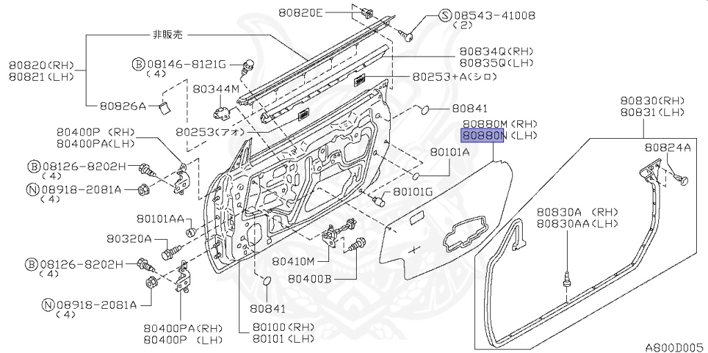 Nissan - Skyline GT-R - BNR34 - 1999 - GT-R V-Spec - 2-door hardtop (2K) - MANUAL MISSION 6-SPEED(MT.F6) - HI-4WD (High-Casting System) - RB26DETT