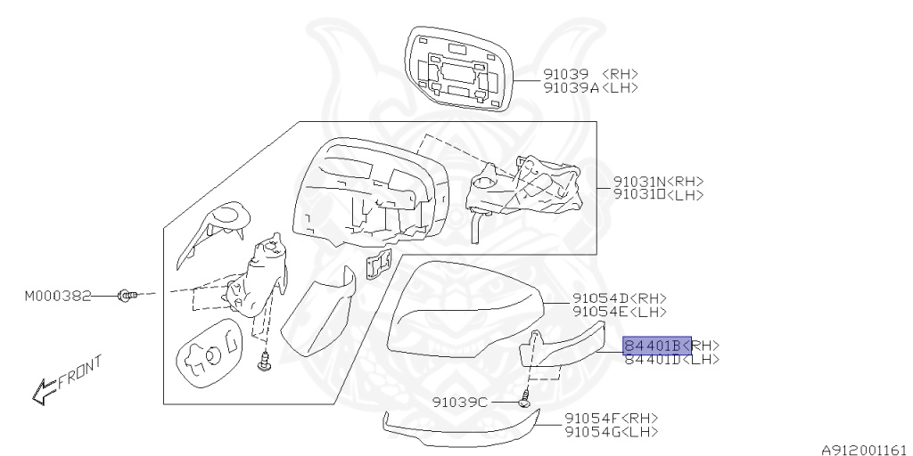 Subaru - Legacy Outback - BS9 - Jan-2014 - OBK - Wagon (outback) - 4W - Torque converter - Right hand - FB25