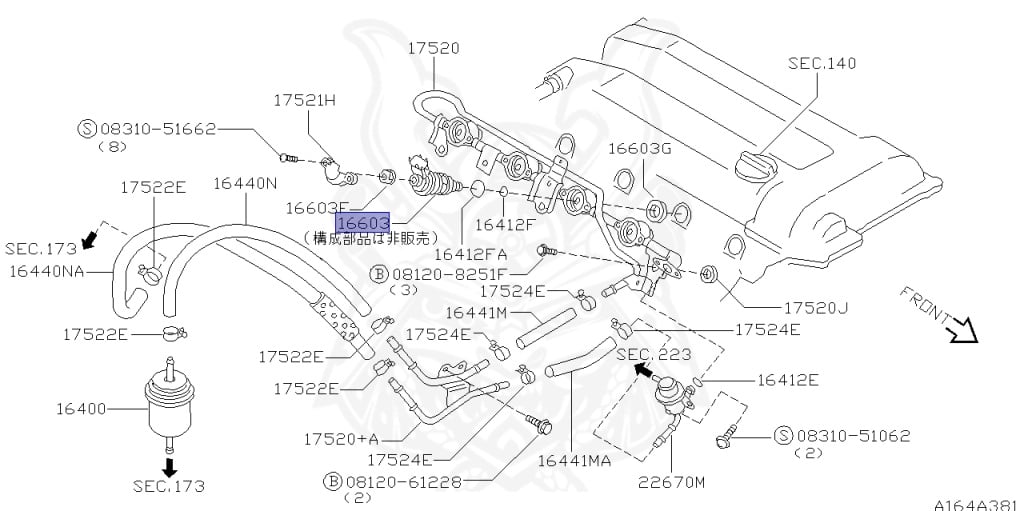Nissan - Silvia - S15 - 2002 - SPEC S - HARDTOP(K) - MANUAL TRANS 5-SPEED(MT.F5) - TWO WHEELS STEERING(2WS) - SR20DE