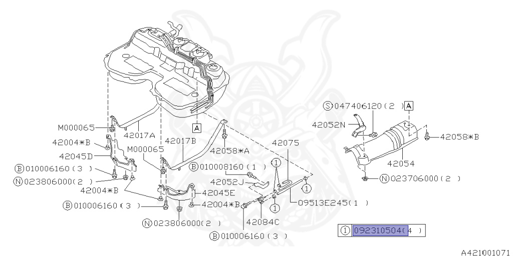Subaru - Forester - SF5 - Jan-2000 - C20 - Wagon - F4WD - Automatic transmission - Right hand - EJ20T