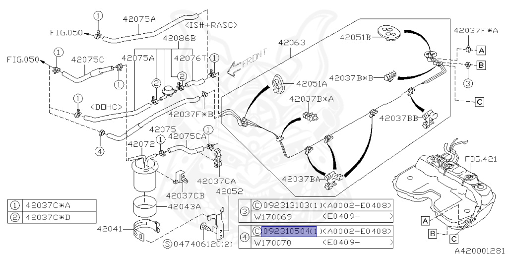 Subaru - Impreza WRX STI - GDB - Jan-2003 - Dec-2004 - STIVLTD - Sedan - 4W - 6-speed manual transmission - Right hand - EJ207