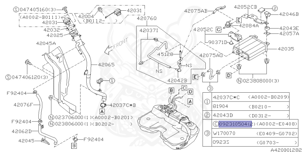 Subaru - Impreza WRX STI - GDB - Jan-2006 - RAR - Sedan - 4W - 6-speed manual transmission - Right hand - EJ207