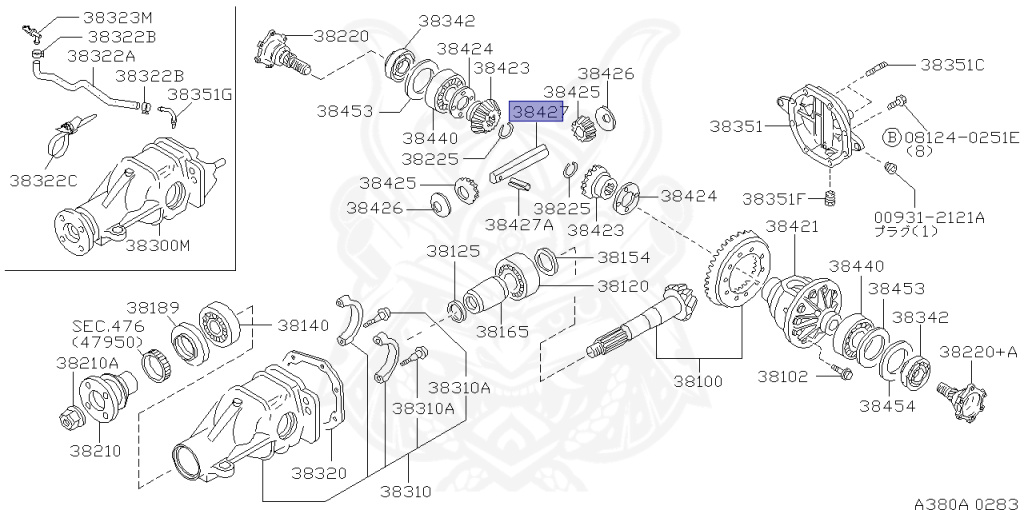 Nissan - Silvia - S15 - 1999 - SPEC S - HARDTOP(K) - MANUAL TRANS 5-SPEED(MT.F5) - TWO WHEELS STEERING(2WS) - SR20DE