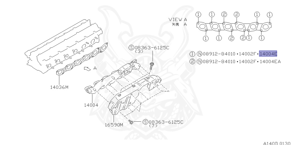Nissan - Skyline - R32 GTS-t/4 - HCR32 - 1992 - GTST. Type M - 2-door sports coupe (2K) - High-performance 2-wheel drive (HI.2WD) - MANUAL TRANS 5-SPEED(MT.F5) - RB20DET