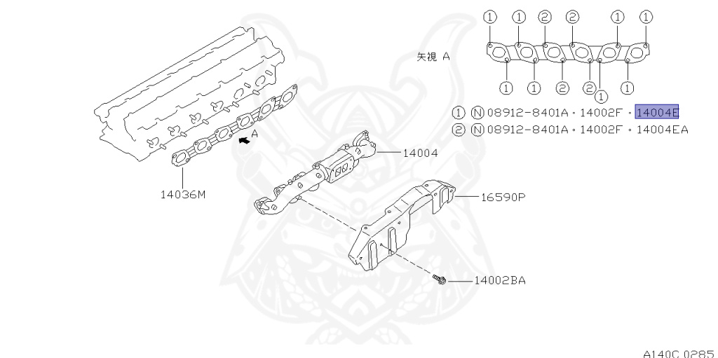 Nissan - Skyline - R33 GTS-t - ECR33 - 1993 - GTS25T/M - 2 door hard top (2K) - 2 WHEEL DRIVE(2WD) - AUTOMATIC-FLOOR SHIFT(AT.F4) - HICAS - RB25DET