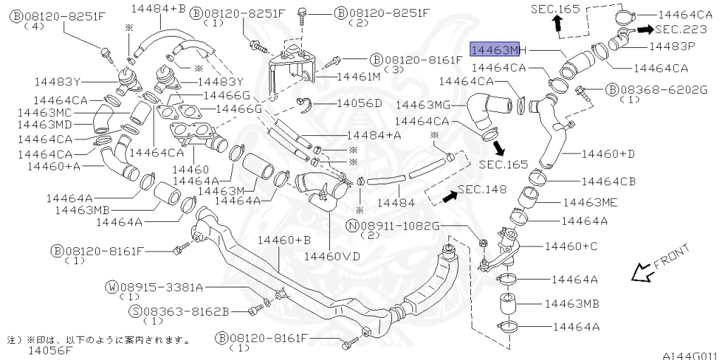 Nissan - Skyline GT-R - BNR34 - 2000 - GTR TYPE - 2-door hardtop (2K) - MANUAL MISSION 6-SPEED(MT.F6) - Hi-Cas 4-Link (HI.4WD) - RB26DETT