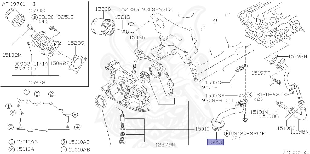 Nissan - Skyline - R33 GTS-t - ECR33 - 1996 - GTS25T/M - 2 door hard top (2K) - 2 WHEEL DRIVE(2WD) - MANUAL TRANS 5-SPEED(MT.F5) - HICAS - RB25DET