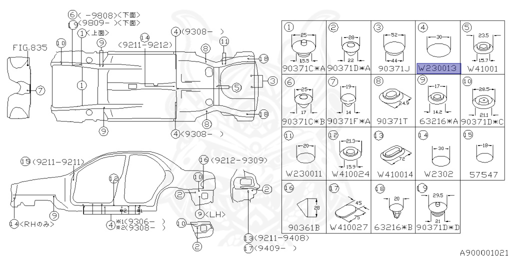 Subaru - Impreza WRX - GC8 - Jan-1998 - WRXRASTI - Sedan - F4WD - Manual Transmission - Right hand - EJ20G