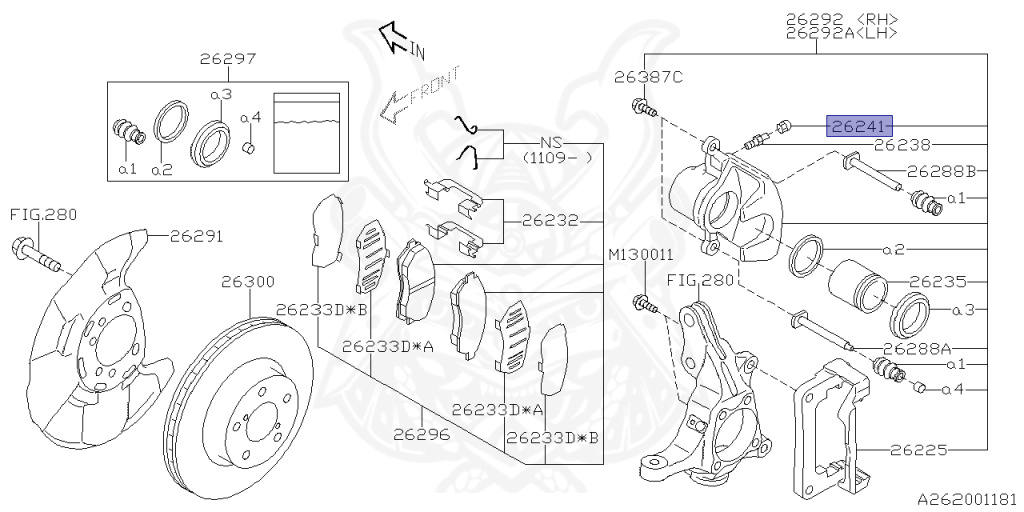 Subaru - Impreza - GH3 - Jan-2010 - Dec-2011 - 15ISL - Wagon - 4W - 5-speed manual transmission - Right hand - EL15