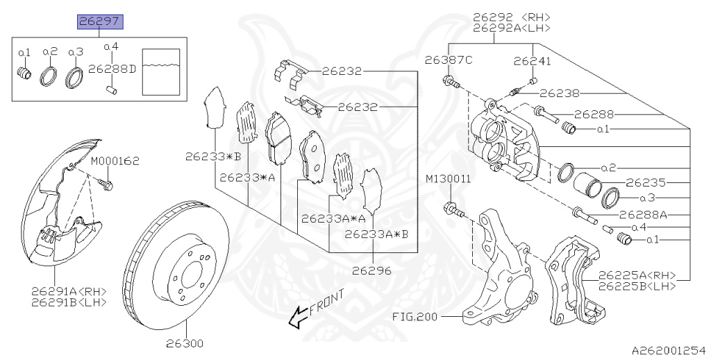 Subaru - WRX STI - VAB - Jan-2014 - Dec-2017 - STIS - Sedan - 4W - 6-speed manual transmission - Right hand - EJ207