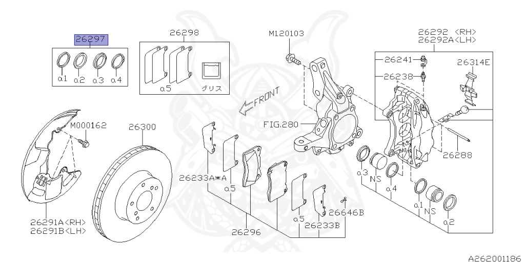 Subaru - Impreza WRX STI - GRF - Jan-2012 - STIAﾗｲﾝS - Wagon - 4W - Automatic Transmission - Right hand - EJ257
