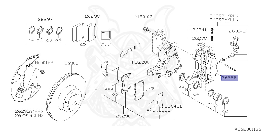 Subaru - Impreza WRX STI - GRF - Jan-2012 - STIAﾗｲﾝS - Wagon - 4W - Automatic Transmission - Right hand - EJ257