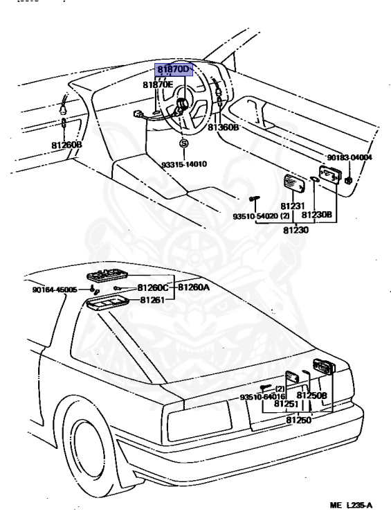 Toyota - Supra A70 MKIII - MA70 - 1989 - GT LIMITED TYPE - LIFTBACK (AERO TOP) - Automatic - 7MGTEU